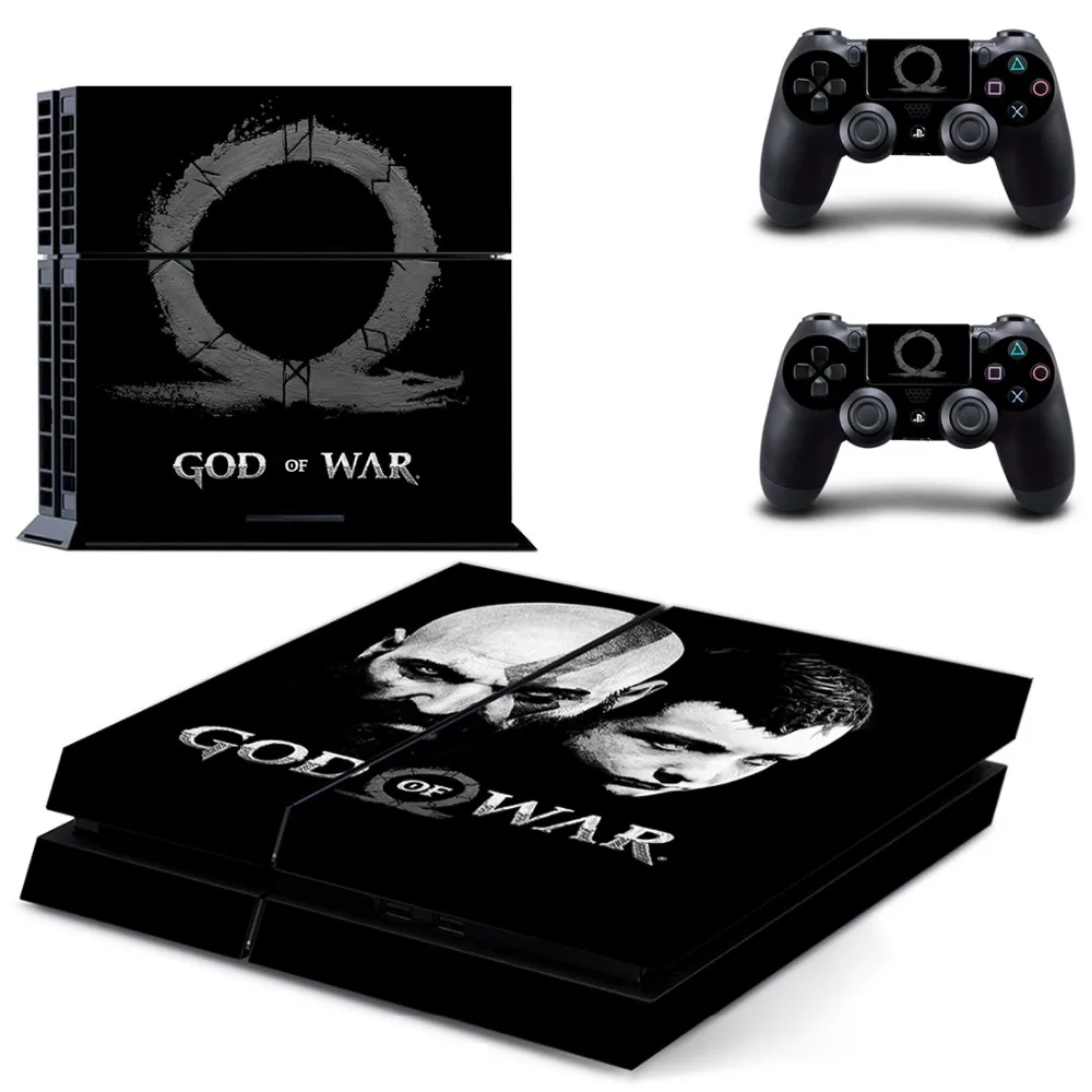 Игра God of War PS4 наклейка для кожи виниловая наклейка для sony Playstation 4 консоль и 2 контроллера PS4 наклейка для кожи