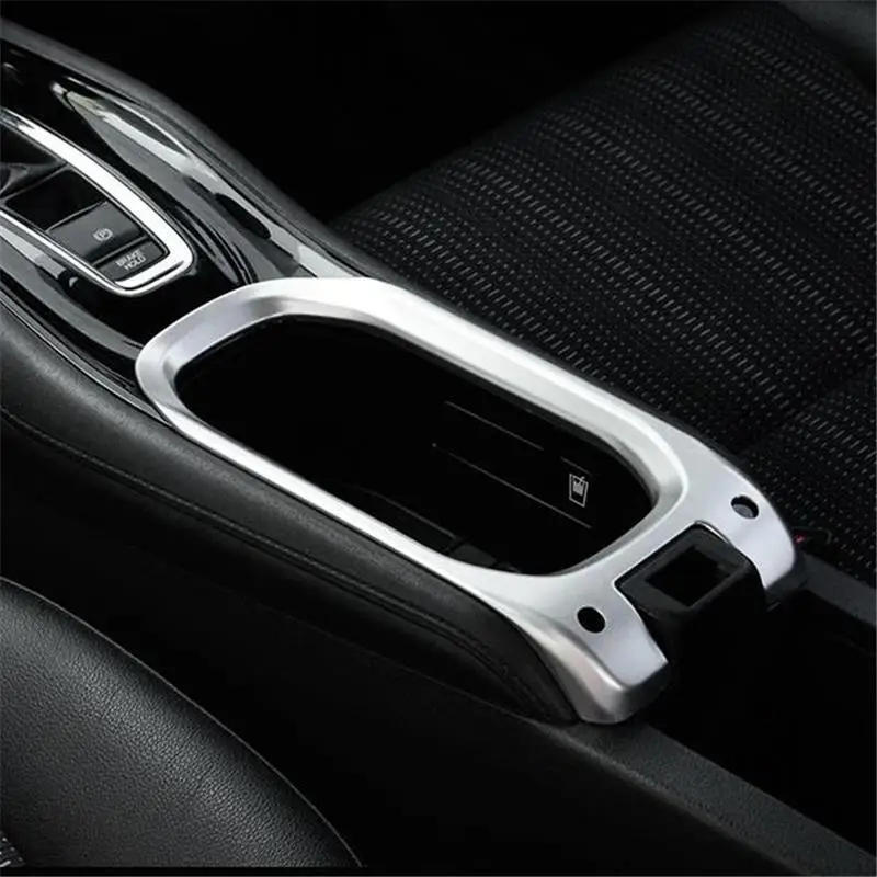 

Cup Gear Control system automobile upgraded car styling protecter bright sequins sticker strip 15 16 17 FOR Honda Vezel