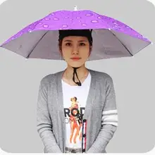 1 шт./лот 77 см солнцезащитный зонт на голову, шляпа для рыбалки, Солнцезащитный Зонт от дождя на открытом воздухе, рыболовное ведро, зонт