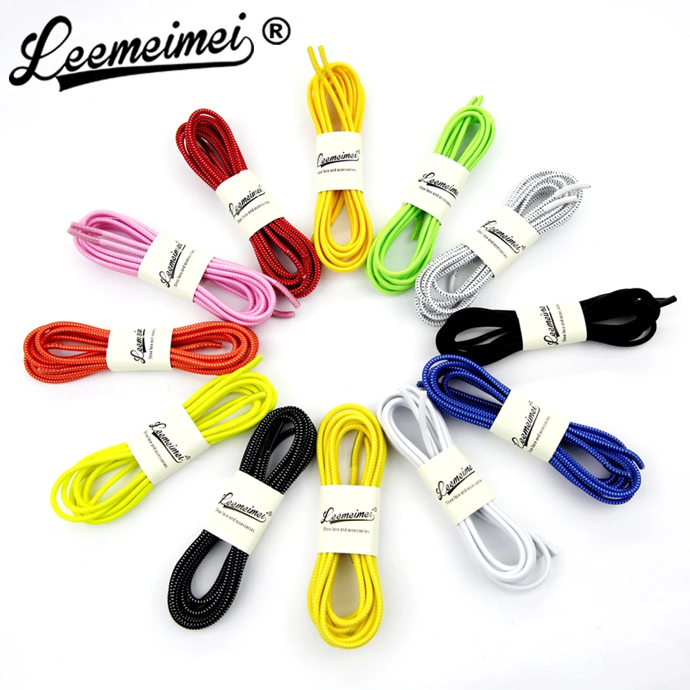 12 Color 100cm Sneaker Lock lace cordones elastics zapatillas not tie