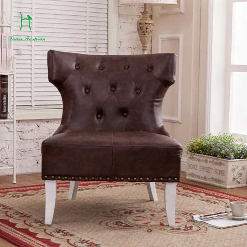 

Small I single person sofa cloth art sofa