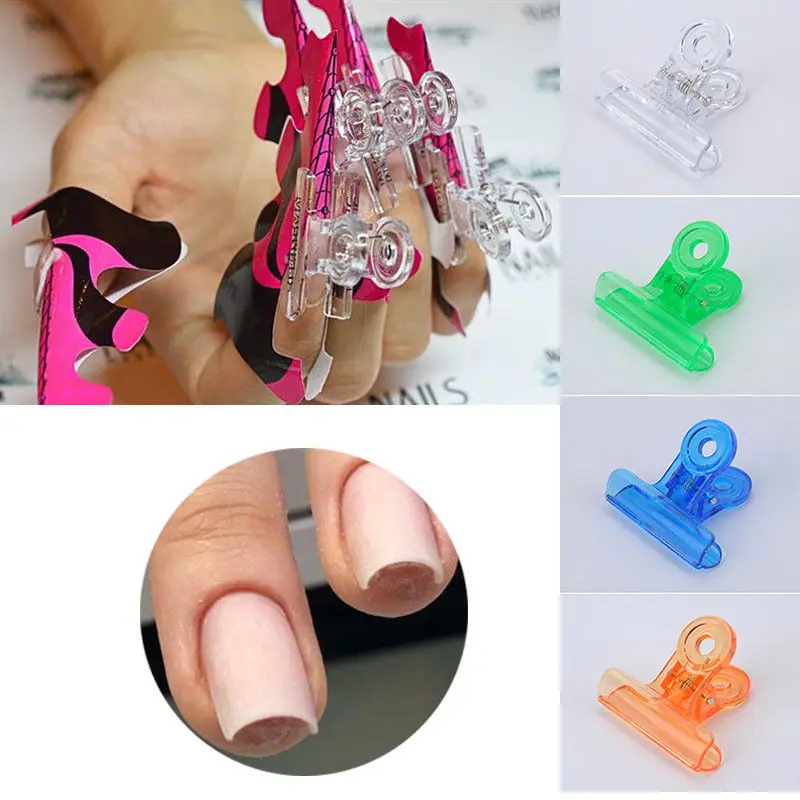 

5/10pcs/set Russian C Curve Nail Pinching Clips Multi Function Tool Acrylic Nails Pinchers Clips Manicure Accessories Nail Art