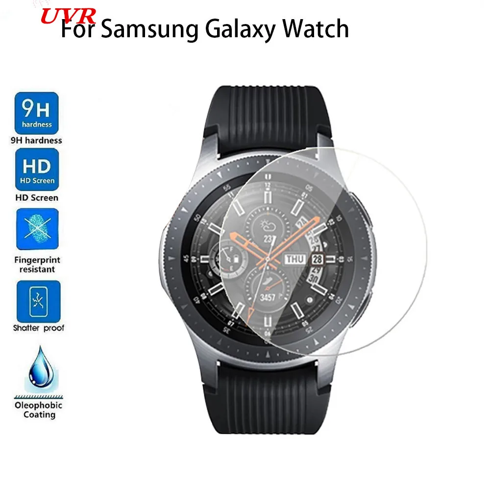 

New 9H Tempered Glass Screen Protector For Sam Galaxy Gear 2 R380 S2 S3 S4 Sport Galaxy Watch 42MM 46MM glass Screen Protector