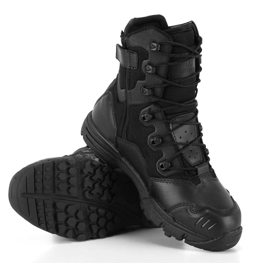 592 Men Military Boots Sneakers Quality Special Force Tactical Desert Combat Ankle Botas Army Work Shoes Leather Snow Boots 2019