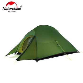 Naturehike Upgraded Cloud Up 2 Ultralight Tent Free Standing 20D Fabric Camping Tents For 2 Person With free Mat NH17T001-T 1