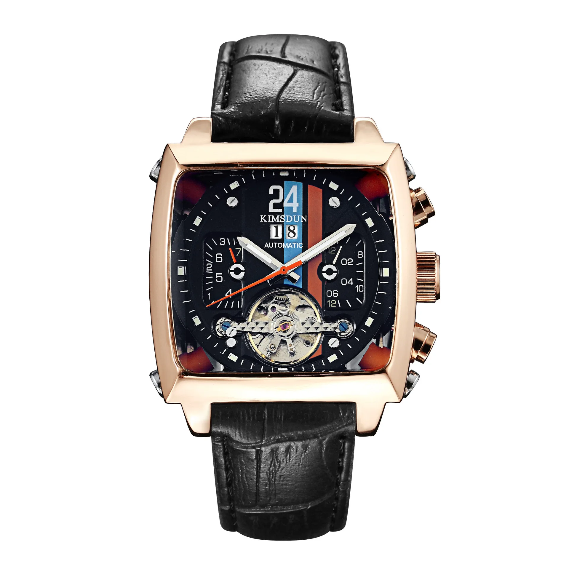 

Switzerland watches men luxury brand Principality of Monaco Skeleton tourbillon automatic mechanical watch Herren uhren