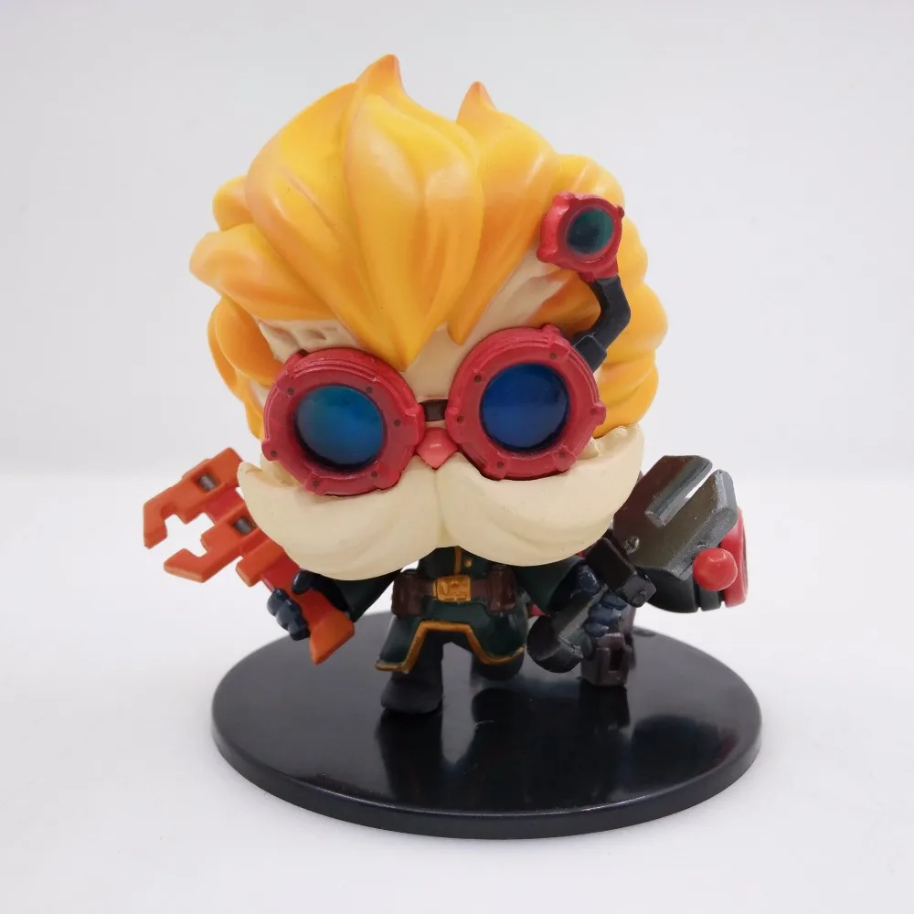 

9cm The Revered Inventor Heimerdinger action figure toys collection doll Christmas gift