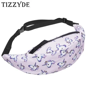 

3D Unicorn Painting Chest Bag For Unisex Multifunction Waist Bags Mobile Phone Wallet Travel Pouch Waist Packs MC85