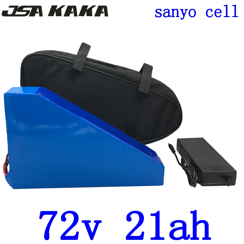 Top 72V electric scooter battery 72V 3000W 4000W battery pack 72V 21AH triangle battery 72V bicycle lithium battery use sanyo cell 0 Top 72V electric scooter battery 72V 3000W 4000W battery pack 72V 21AH triangle battery 72V bicycle lithium battery use sanyo cell 0