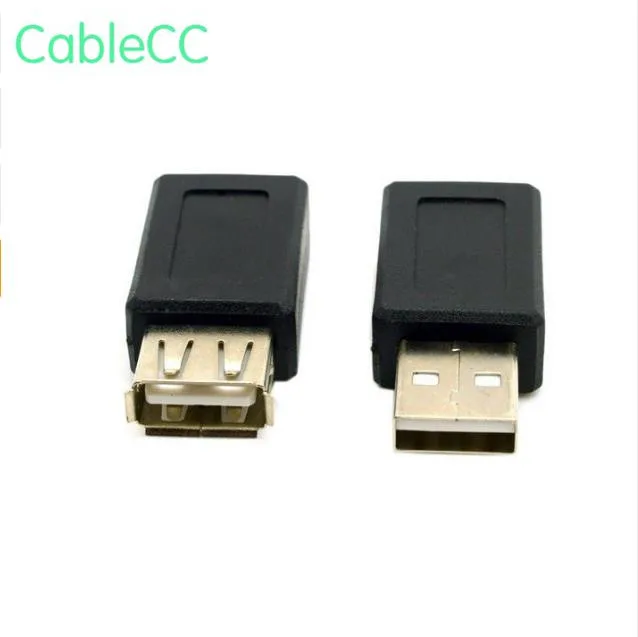 1 шт. USB 2 0 A Type Male to Micro 5pin Female & Extension Adapter Black Adapter|Компьютерные кабели и разъемы| |