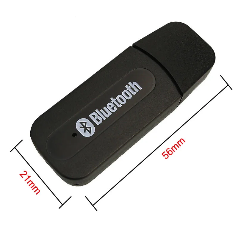 JaJaBor USB Bluetooth адаптер аудио музыкальный приемник ключ 3,5 мм порт авто AUX потоковый A2DP Bluetooth автомобильный комплект для динамика телефона