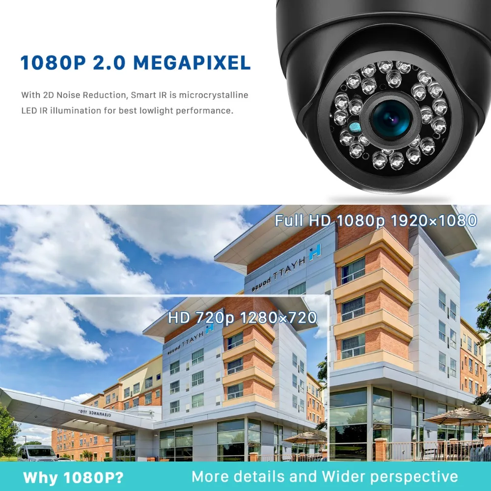 ANBIUX AHD CCTV Камера CMOS IR Cut фильтр микрокристаллические ИК светодиоды 1MP/1.3MP 2MP AHD камера 720P 1080P купольная камера безопасности