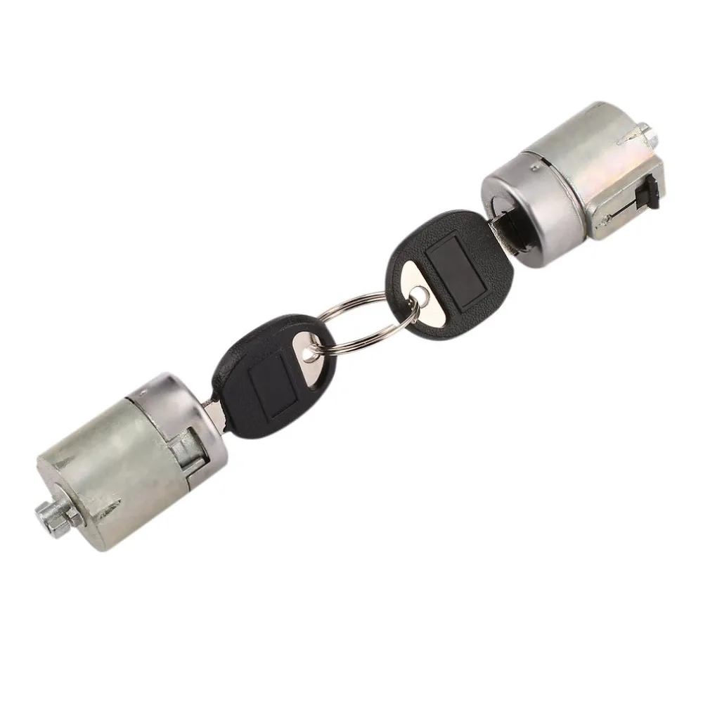 Hot A Pair Door Locks + 2 Keys Kit Set of Door Lock Cylinders Perfect