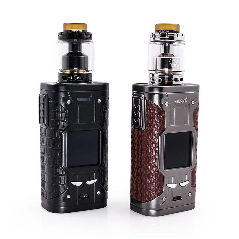 

100% Original Smoant cylon TC 218w Box Mod kit with Advken MANTA RTA Tank 1.3 inch screen Vaporizer 24mm Diameter manta Atomizer