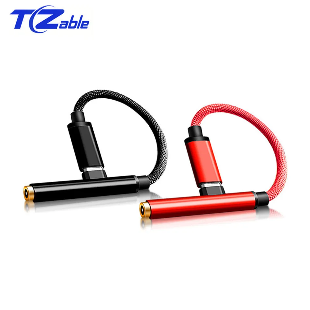 

2 IN 1 USB C to 3.5mm AUX Headphone Adapter Type C Jack Earphone Cable Charging 3.5mm Cable Aux Audio Cable