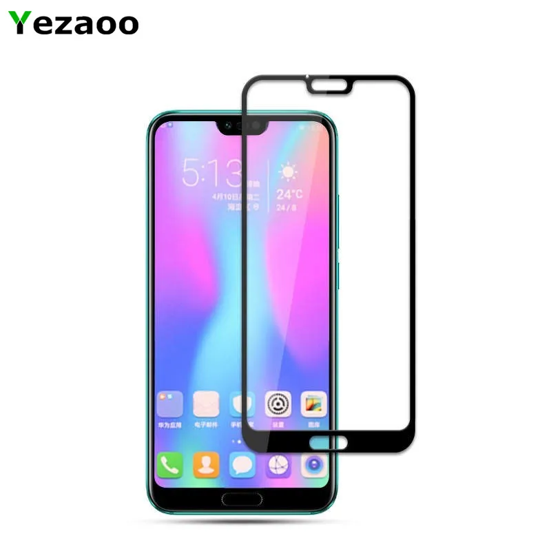 Изогнутый полноэкранный защитный чехол yezaoo 5D для Huawei Honor 10 lite 9 8 6X 7X 8X V View Nova 3I
