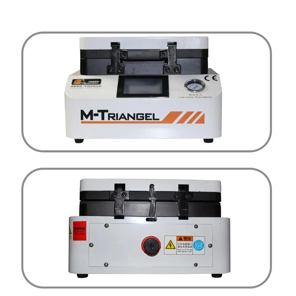 М-Triangel 7 дюймов ЖК-дисплей вакуумная ламинирующая и аппарат для удаления пузырьков ОСА Автоматическая плоская Экран для Iphone samsung huawei
