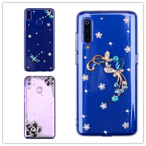 

bling Crystal Case for LG G7 Plus G8 S V40 V30 ThinQ G6 G5 G4 Q6 Q8 Q7 Q9 G3S G3 Stylus G6 mini Stylo 4 3 5 diamond back Covers