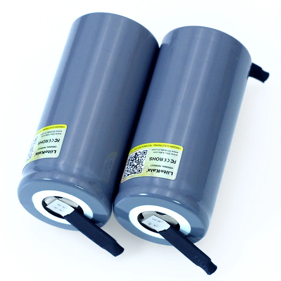 6 шт LiitoKala 3,2 V 32700 6500mAh LiFePO4 батарея 35A непрерывный разряд максимум 55A батарея высокой мощности+ никелевые листы DIY