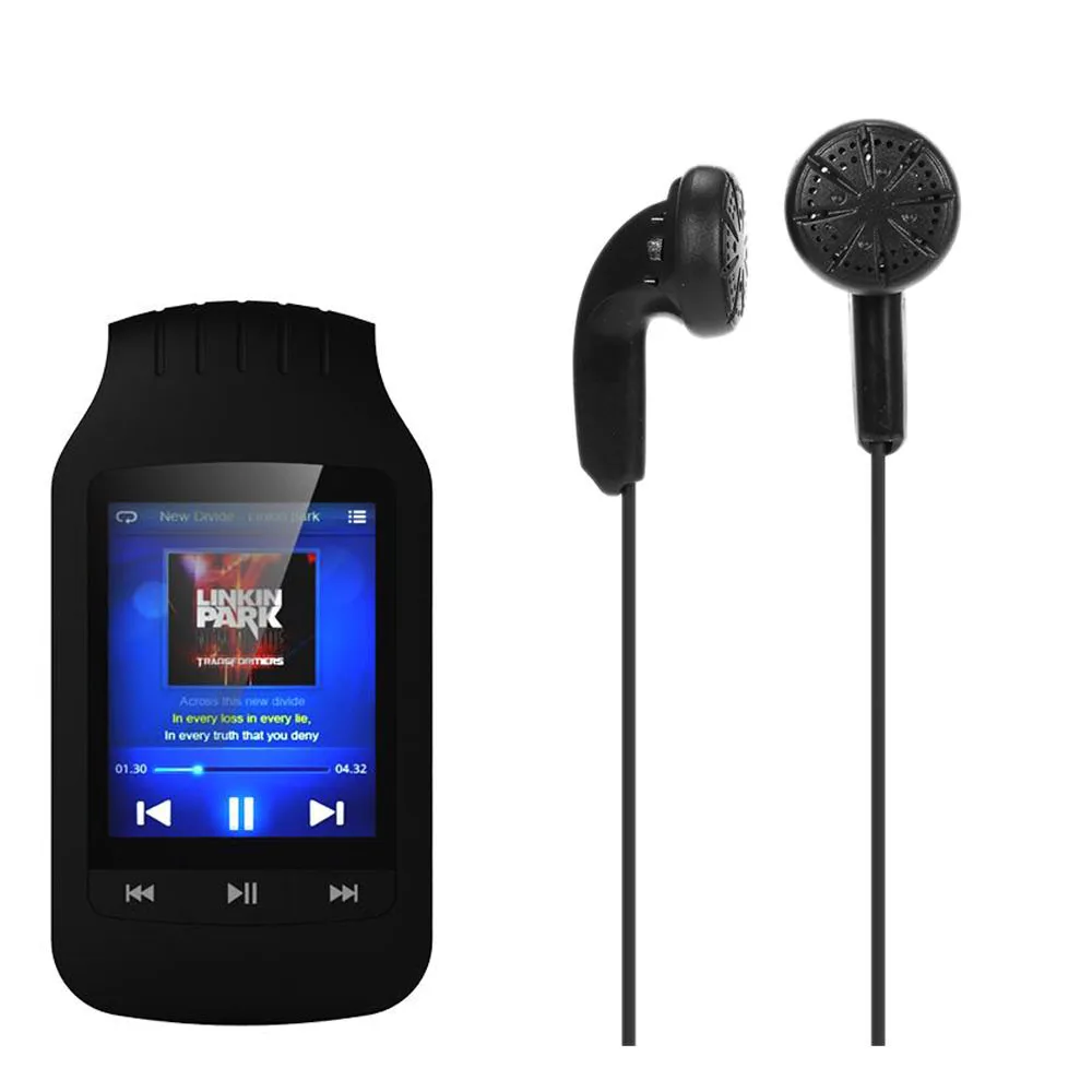 Клип HOTT 1037 MP4-плеер Bluetooth 8 Гб портативный спортивный шагомер музыкальный плеер fm-радио электронная книга с сенсорным экраном Голосовая перекодировка
