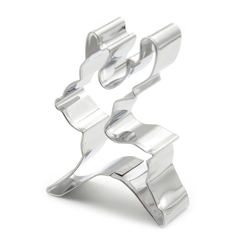 

Christmas Elk Deer Metal Sugarcraft Cookie Cutter Fondant Cake Decor Cookie Cutter Reindeer Mold Biscuit Pastry Mould