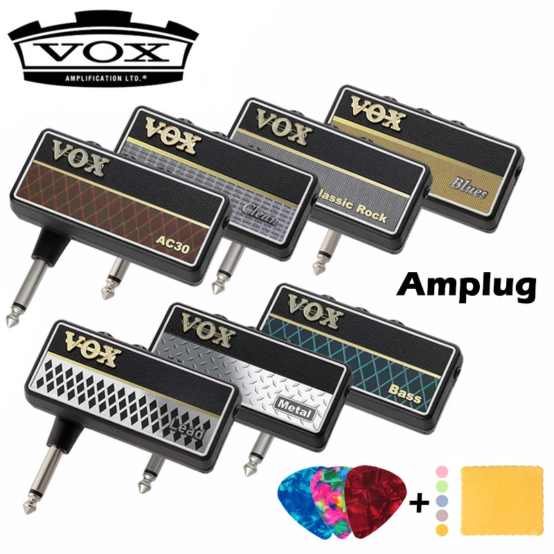 Усилитель Vox Amplug 2 для гитары/баса все модели AC30 классический рок металл бас