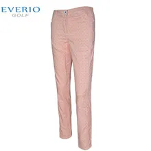 Everio британский стиль Гольф плед Штаны Весна и осень женские Гольф Спортивная Быстросохнущий дышащий леди Гольф брюки XS-2XL
