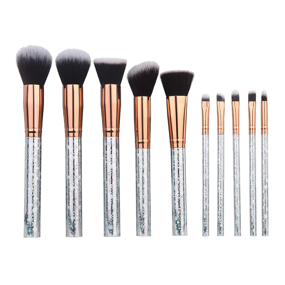 

2019 Makeup Brushes 10 Pcs Makeup Brush Set Professional Face Eye Shadow Cosmetics Blending Brush Tool Wholesale Z3