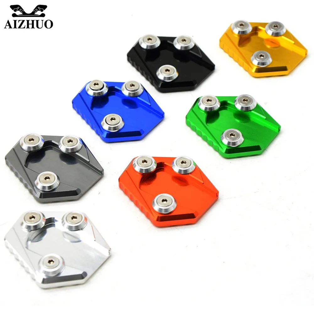 CNC Aluminum For HONDA Grom 125 MSX 125 2014-2015 Motorcycle Foot Kickstand Extension Side Stand Enlargement Plate