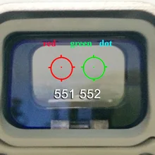 551 552 голографическая серия продуктов красный зеленый точка прицел с 20 мм рельсы крепления для страйкбола
