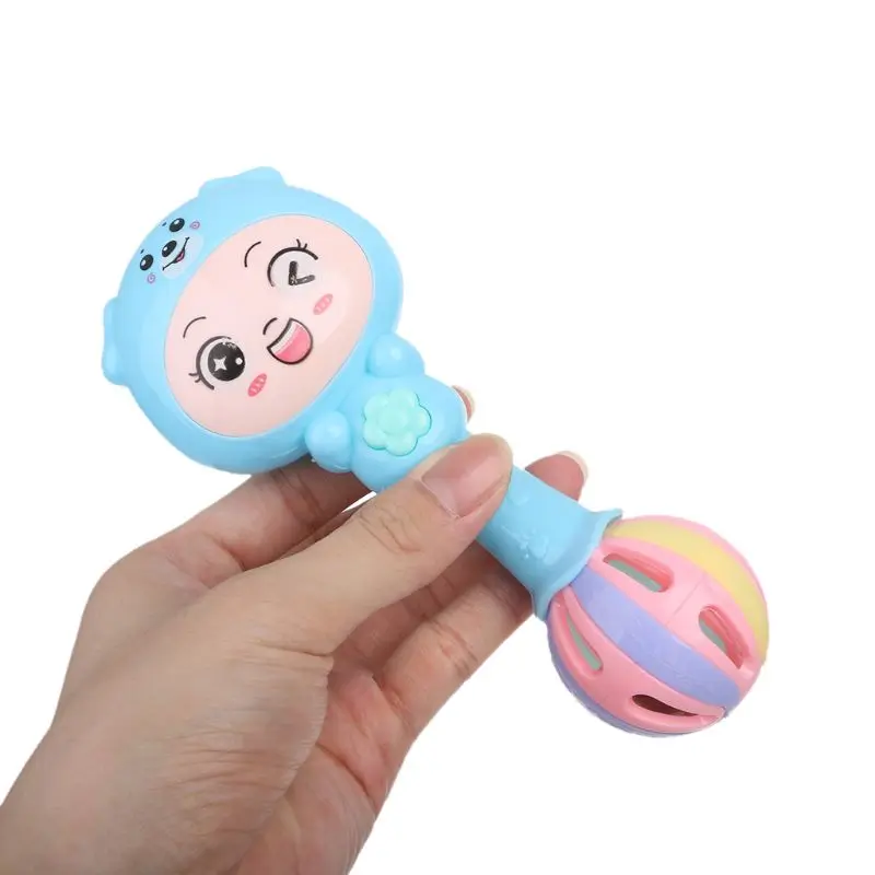 

Baby Rattles Toy Intelligence Grasping Hand Bell Educational Toy