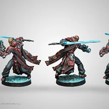 [Loong Way Miniatures] Corvus Belli Infinity 0533 UMBRA LEGATES 32 мм Металлические Миниатюрные