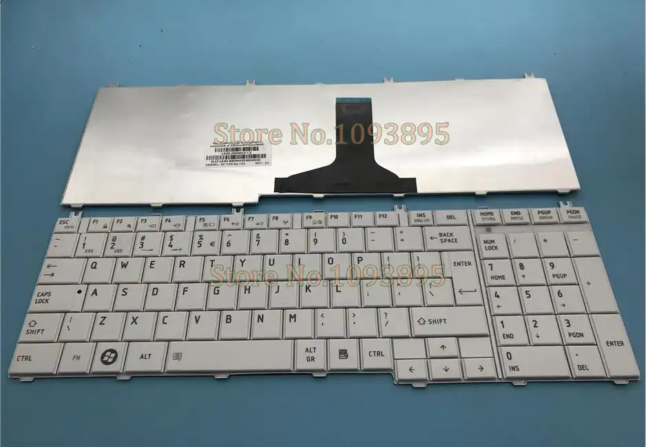 Genuine New Toshiba Satellite L650 L650D L655 L655D US White Keyboard NOT OEM Genuine New Toshiba Satellite L650 L650D L655 L655D US White Keyboard NOT OEM