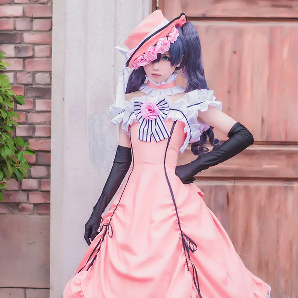Костюм для косплея RainbowCos0 черный Батлер фантастическое платье искусственная