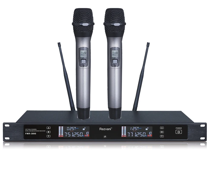 sound system with wireless mic