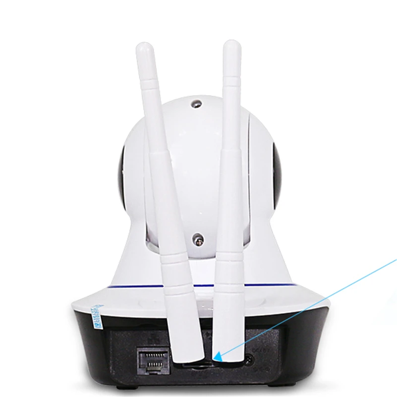 Беспроводная IP камера видеонаблюдения 360 дюйма Wi Fi|Камеры видеонаблюдения| |