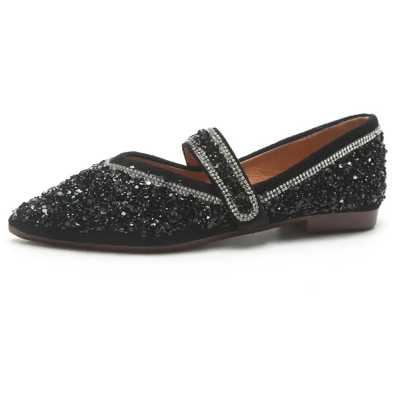 sequin flats