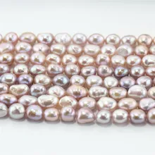 Snh 5strands/Pack 9 мм БАРОККО AA Фиолетовый Высокое качество пресноводный жемчуг для девочек женские вечерние свадебные DIY