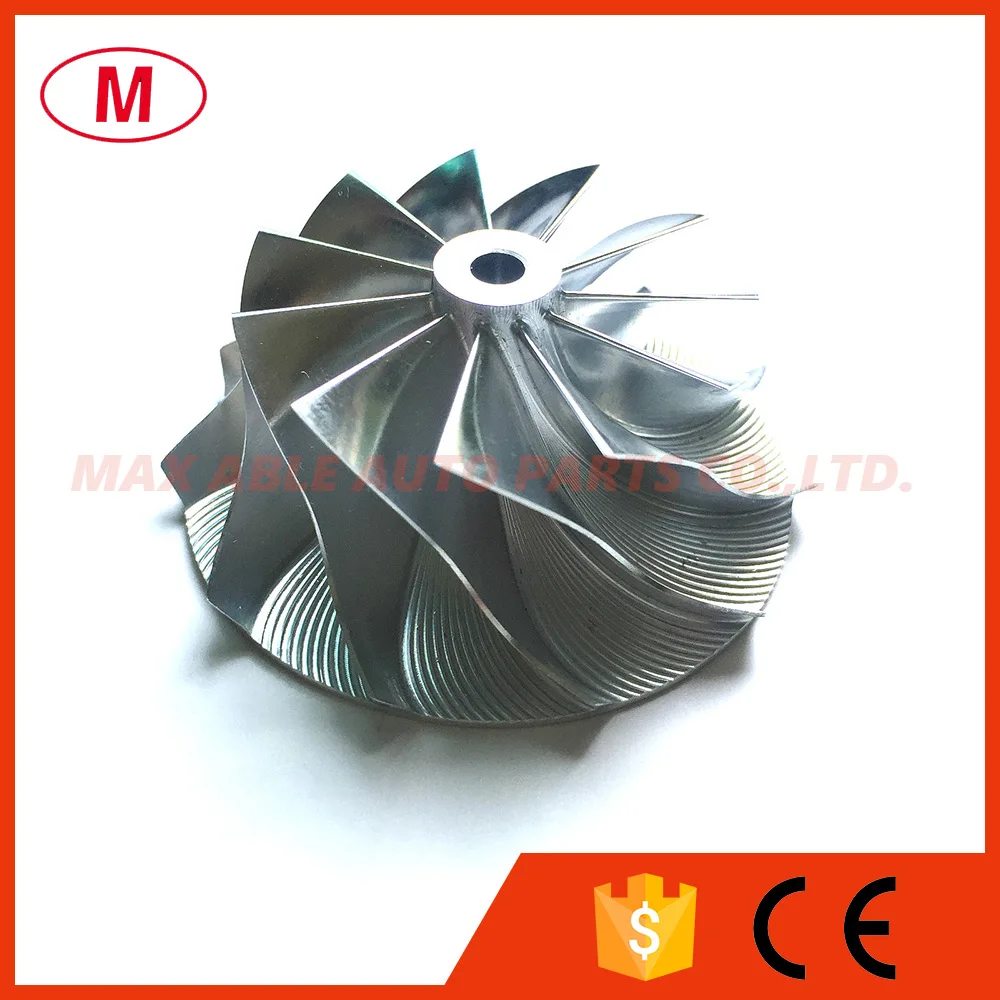 KP39 5439-970-0045 Upgrade 39.50/52.00mm 11+0 blades High Performance Turbo Billet Compressor wheel/Aluminum 2618/Milling wheel KP39 5439-970-0045 Upgrade 39.50/52.00mm 11+0 blades High Performance Turbo Billet Compressor wheel/Aluminum 2618/Milling wheel