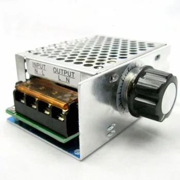 

AC 110V~220V SCR Voltage Regulator Motor Speed Control Dimmer Thermostat 10 Amp