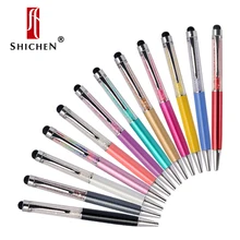 Shichen A012 хрустальные металлические подарочные шарики точечная ручка 0,7, 1,0 мм Заправка для леди, школы или свадебный подарок перо
