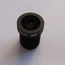 6 мм 5.0 мегапиксельная HD CCTV ИК объектив для HD камер, M12* 0.5, MTV Объектив, F1.6, ручная фокусировка Фиксированной Диафрагмой и Зум