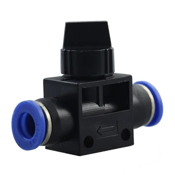 

High Quality 1 Pcs Pneumatic Ball Valve Push In Pipe Fittings Connectors For Air Water Tube