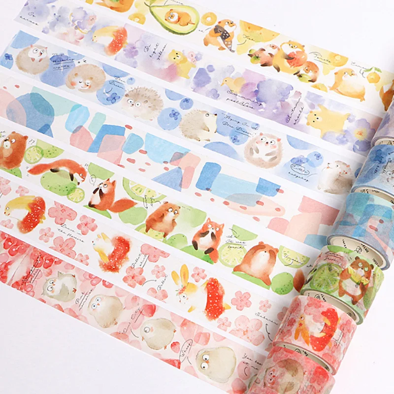 

Forest garden series washi tape DIY decorative Diary Scrapbook paper tapes kawaii adhesive tape label sticker stationery