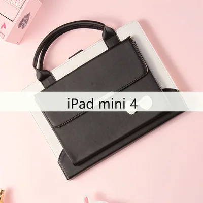 Модная одежда для девочек Чехол для ipad Air 2 планшеты для ipad Pro 9,7 дюйма для ipad air1 для ipad mini 1 2 3 4 чехол Защитный чехол для планшета - Цвет: black for mini 4