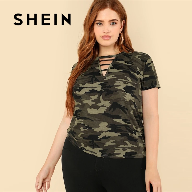 SHEIN Футболка Женский Летний Многоцветный Повседневный Топ С Короткими Рукавами И