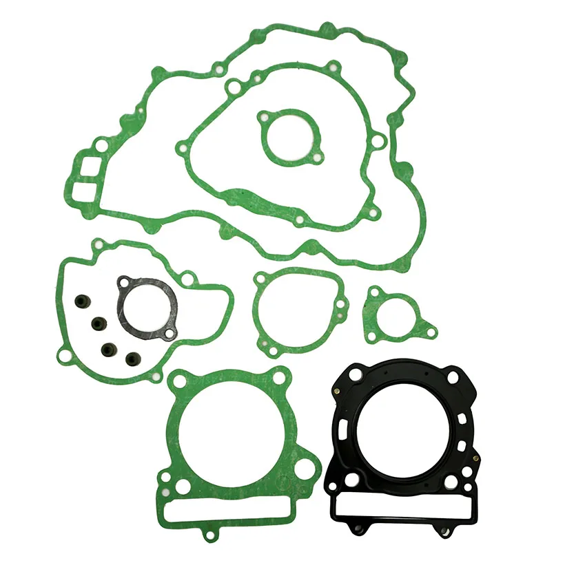 

;LOPOR For KTM 250 SX-F XC-F XCF-W SXS-F 05-11 Engine Cylinder Top End Stator Clutch Cover Exhaust Gasket Kit Valve Seals Set