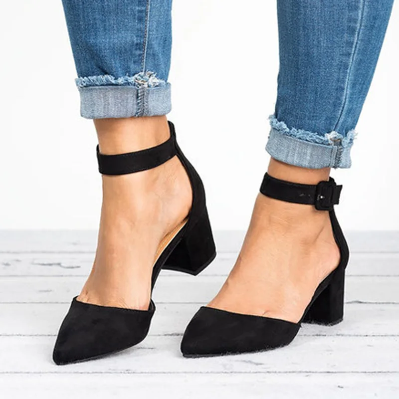 ankle strap sandals low heel