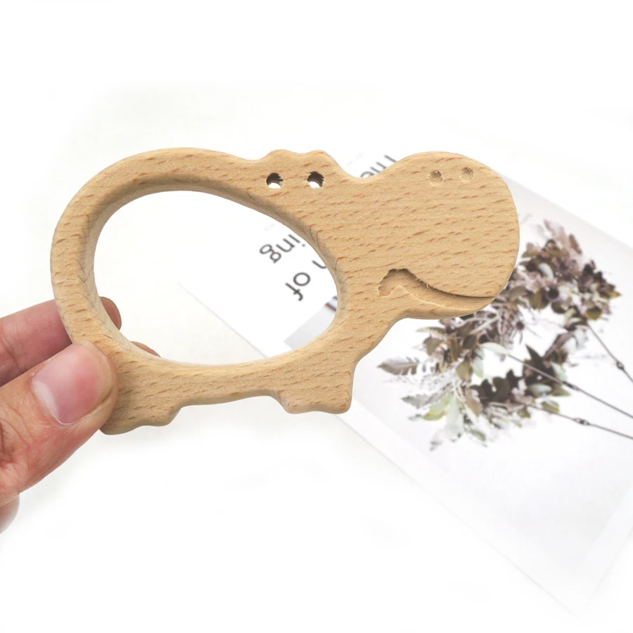 10 шт. детский деревянный Прорезыватель для зубов 98 мм 120 мм|baby wooden teether|teether babybaby
