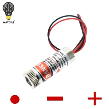 

High Quality Red Line Laser Module 5mW 650nm Focus Adjustable Laser Head 5V Industrial Grade P0.05